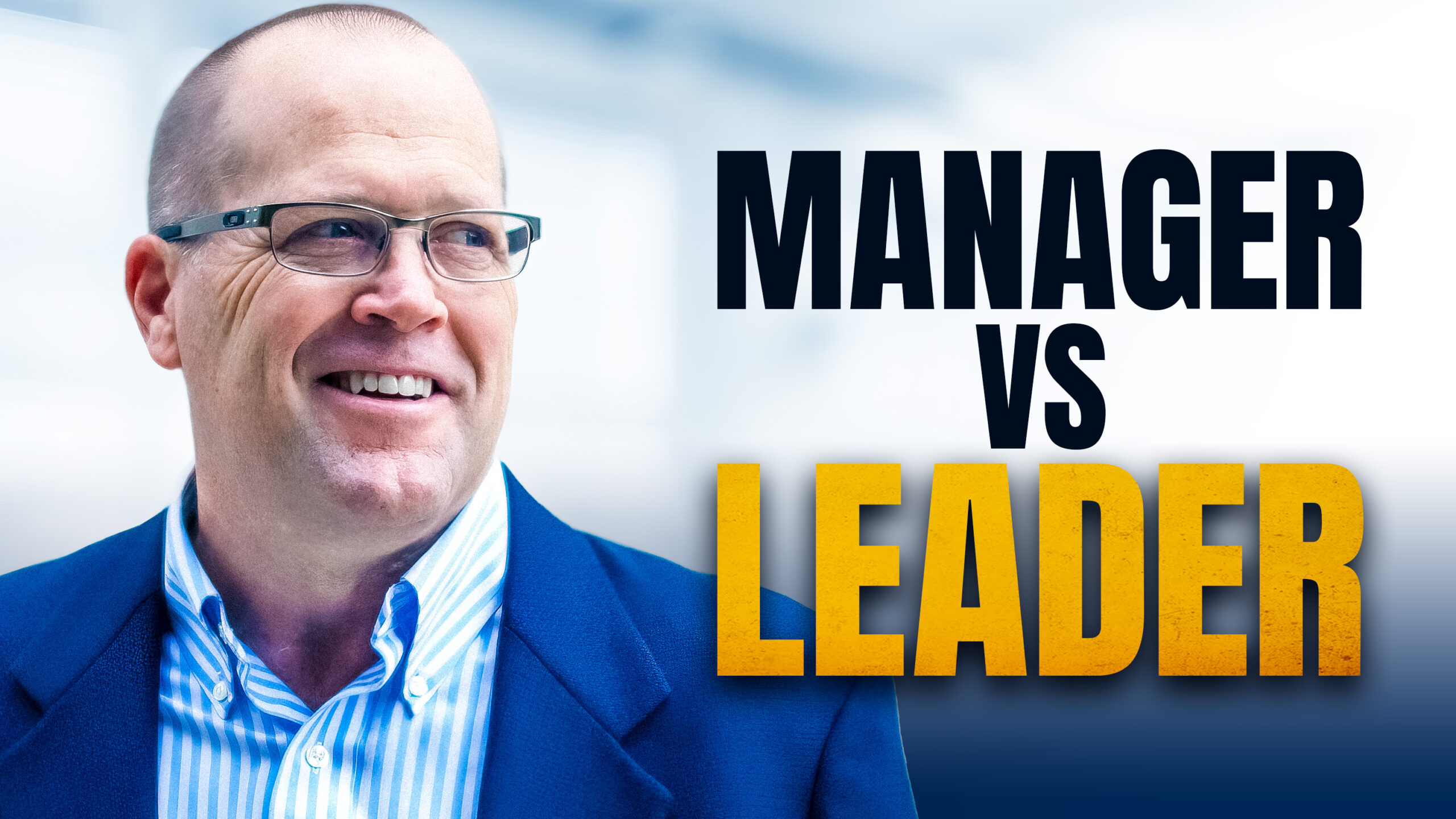 Leaders vs managers: Dr. Andy Neely speaking about leadership frameworks.